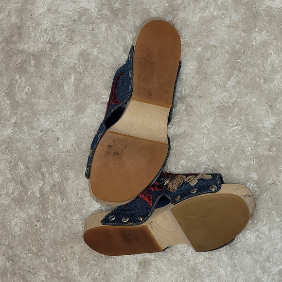 ❤️🔥❤️🔥❤️🔥ALEXANDER MCQUEEN denim clog!((RARE)) - Picture 4 of 9